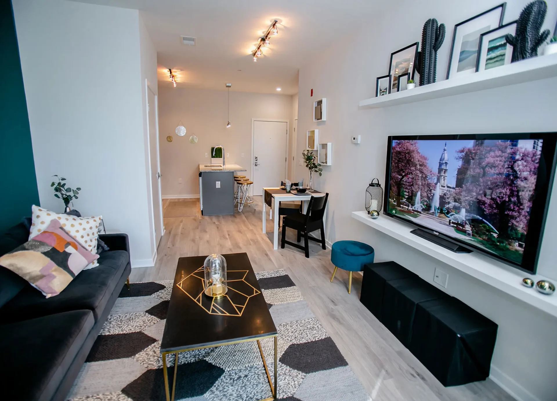 TheHubat31Brewerytown living room dining