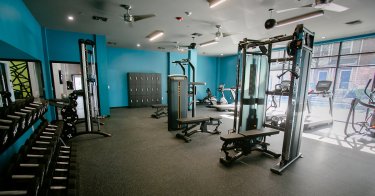 the hub at 31 brewerytown fitness center modern equipments